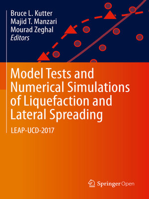 cover image of Model Tests and Numerical Simulations of Liquefaction and Lateral Spreading